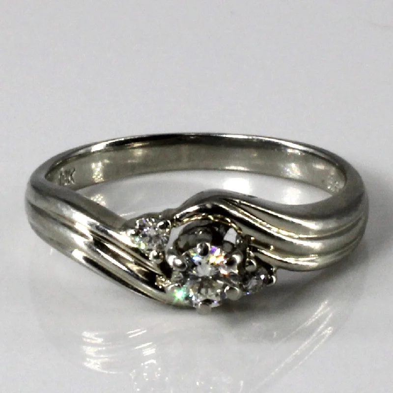 Shop High-Quality Jewelry At Jaw-Dropping Discounts Bypass Three Stone Diamond Ring | 0.18ctw | SZ 5.75 | Shop High-Quality Jewelry At Jaw-Dropping Discounts Bypass Three Stone Diamond Ring | 0.18ctw | SZ 5.75 |