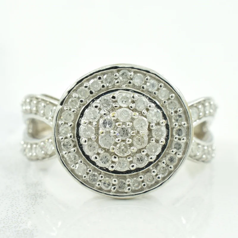 Once-A-Year Jewelry Sale – Grab Your Favorites Now Cluster Diamond Ring | 0.40ctw | SZ 5 |
