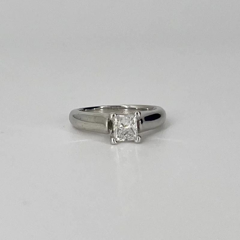 Stunning Jewelry Pieces At The Lowest Prices Ever Princess Cut Solitaire Engagement Ring | 0.57 ctw I1 G | SZ 4 Stunning Jewelry Pieces At The Lowest Prices Ever Princess Cut Solitaire Engagement Ring | 0.57 ctw I1 G | SZ 4