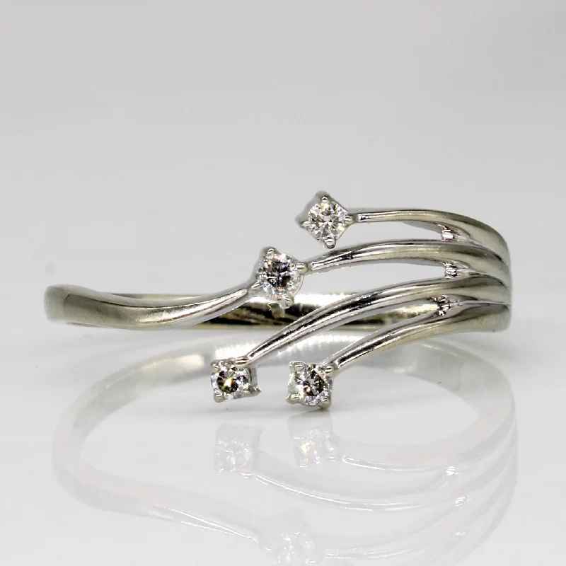 Sparkle For Less – Shop Our Limited-Time Jewelry Deals Diamond Bypass Ring | 0.07ctw | SZ 8.5 | Sparkle For Less – Shop Our Limited-Time Jewelry Deals Diamond Bypass Ring | 0.07ctw | SZ 8.5 |