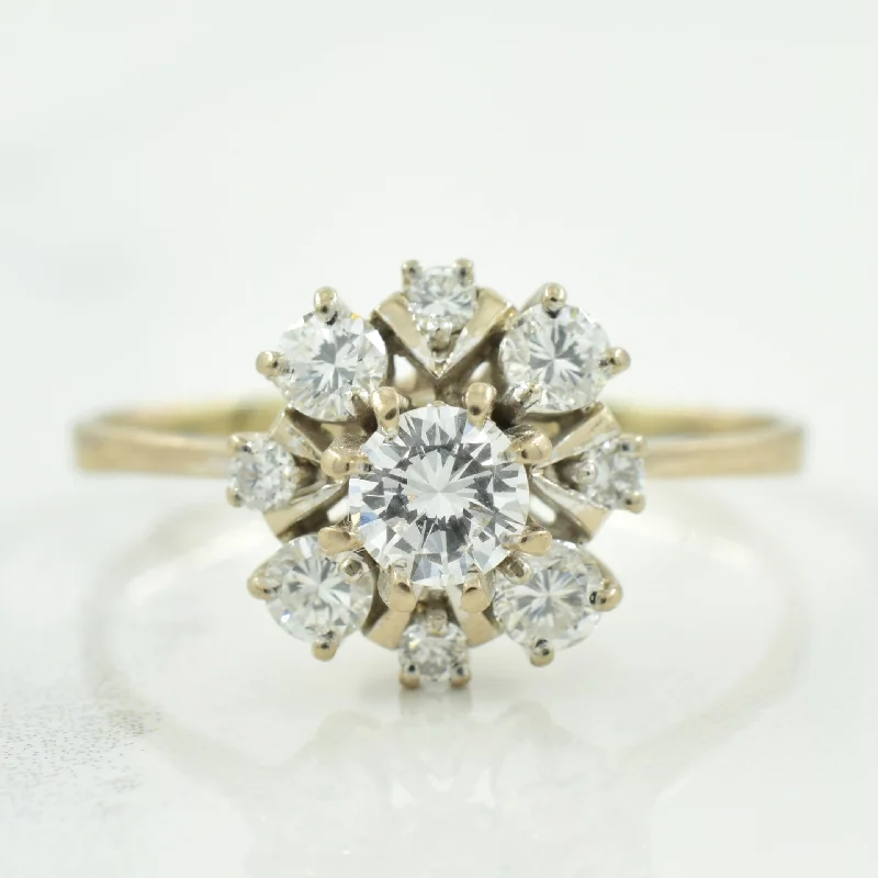 Don't Miss Out On Bestselling Jewelry At Special Prices Diamond with Halo Ring | 0.64ctw | SZ 9.25 | Don't Miss Out On Bestselling Jewelry At Special Prices Diamond with Halo Ring | 0.64ctw | SZ 9.25 |
