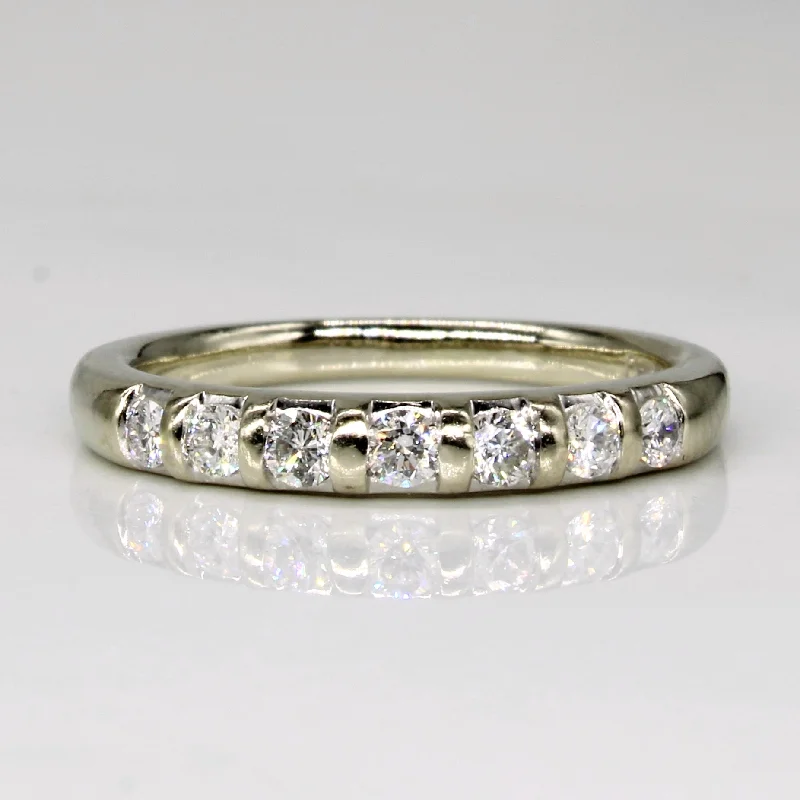 Don't Miss These Dazzling Jewelry Discounts Flush Set Diamond Ring | 0.22ctw | SZ 4.75 |
