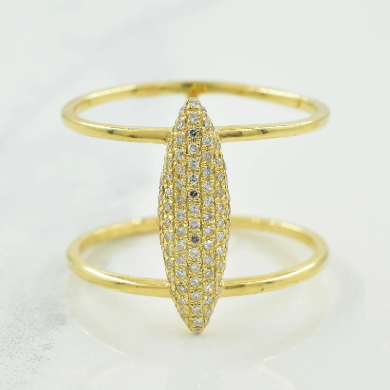 Personalized Engraved Jewelry For Meaningful Gifts Marquise Shaped Diamond Ring | 0.30ctw | SZ 7.5 | Personalized Engraved Jewelry For Meaningful Gifts Marquise Shaped Diamond Ring | 0.30ctw | SZ 7.5 |
