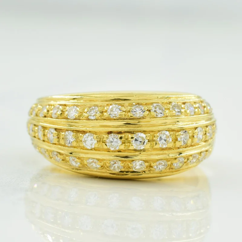 Get The Sparkle You Love At Prices You Adore Pave Set Diamond Ring | 0.42ctw | SZ 5.5 |