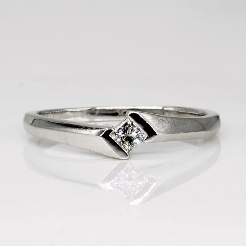 Timeless Elegance Now At Special Discounts Princess Cut Diamond Solitaire Ring | 0.08ct | SZ 5.75 | Timeless Elegance Now At Special Discounts Princess Cut Diamond Solitaire Ring | 0.08ct | SZ 5.75 |