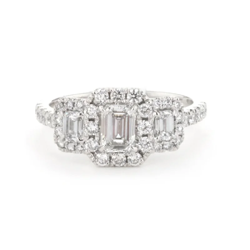 1.44 ctw Diamond Three-Stone Engagement Ring