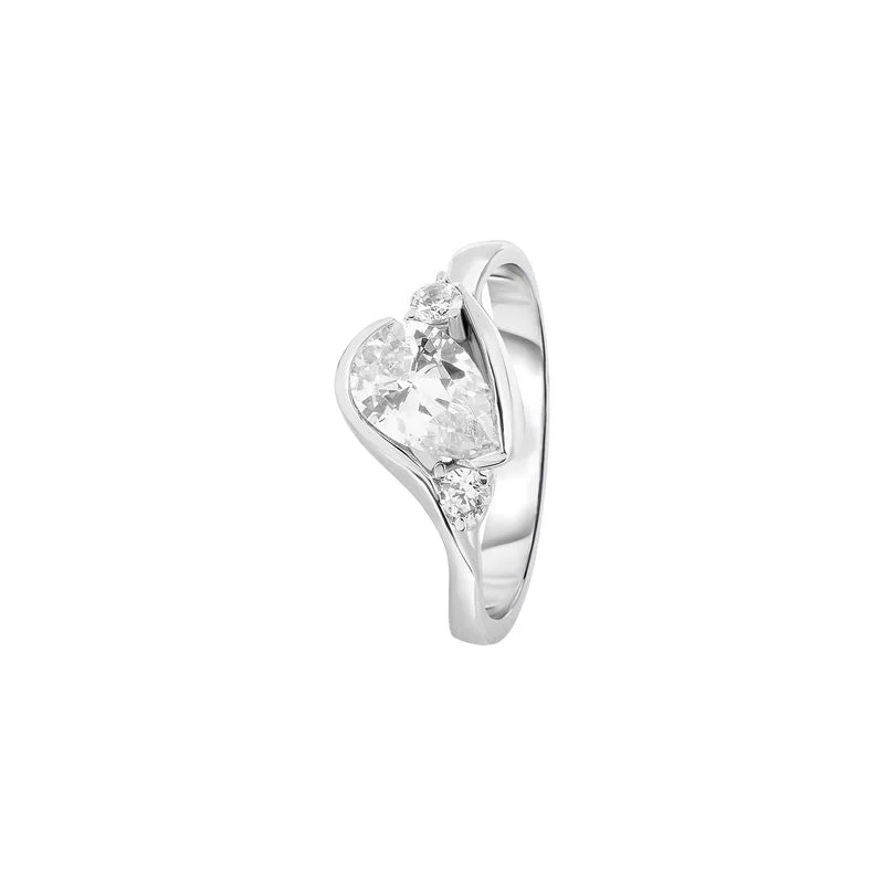 Larkhall Pear Brilliant Diamond Engagement Ring