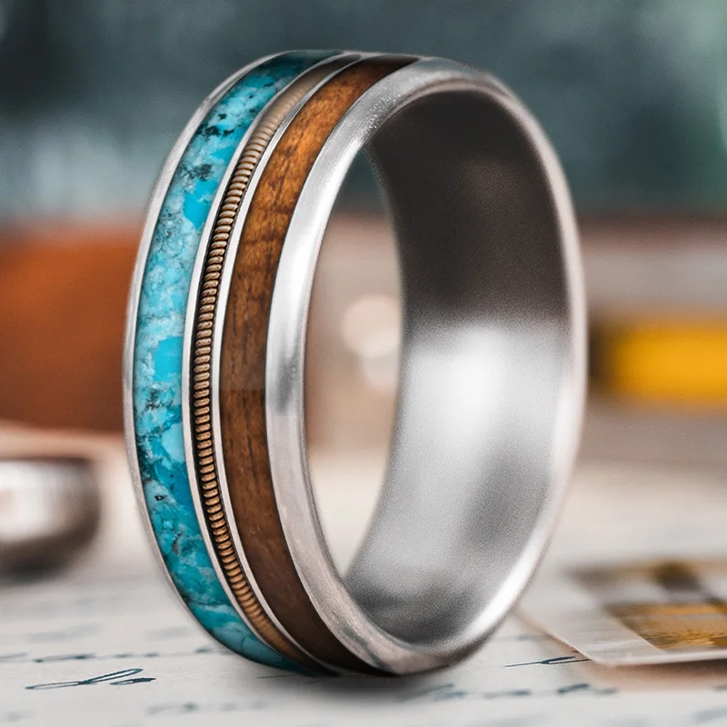 Personalized Jewelry At Special Discount Rates Custom Design - 3-Inlay Metal Center yS4e_HPX0Bz4HBS6jUXLeusx