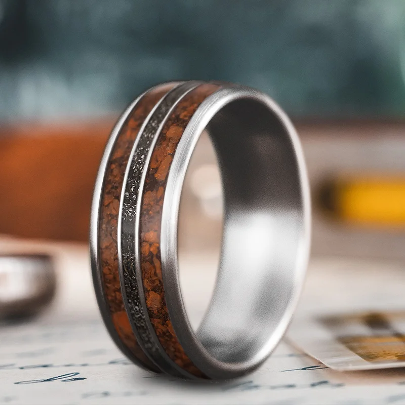 Discounted Jewelry For A Glamorous Look Custom Design - 3-Inlay Narrow Center -Adf8r4gzkw-_syJ_j_yXmYm