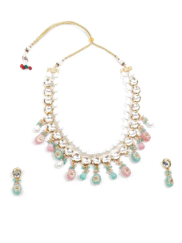 Odette Women The Pearly Grandeur Necklace Set