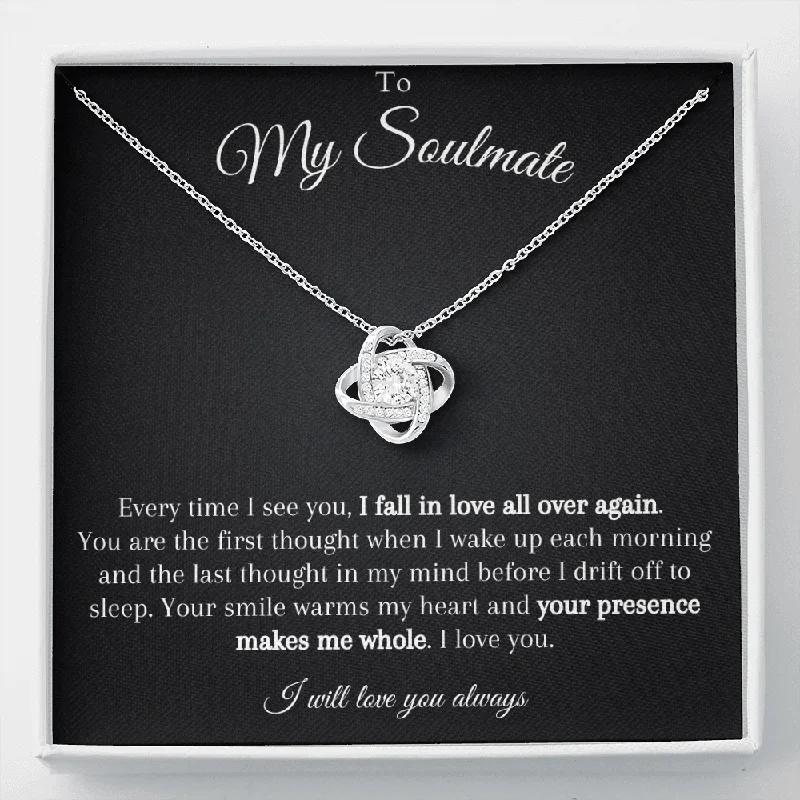 To My Soulmate - You Make Me Whole - Necklace