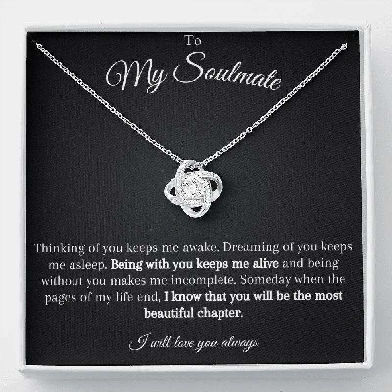 To My Soulmate - You Are The Most Beautiful Chapter -Necklace