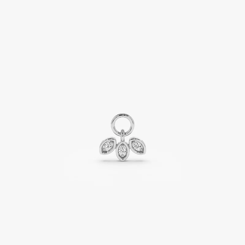 14K White Gold