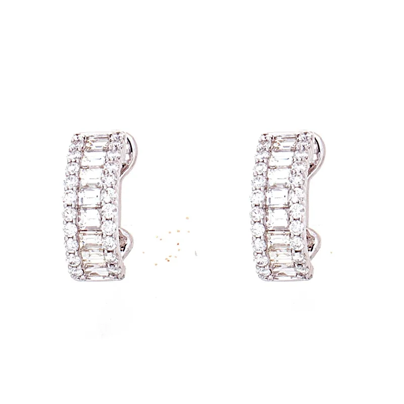 Dainty Floral Jewelry For Feminine Elegance Diamond Earrings