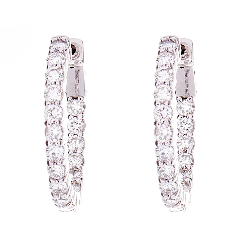 Personalized Jewelry At Special Discount Rates Dimaond Hoop Earrings