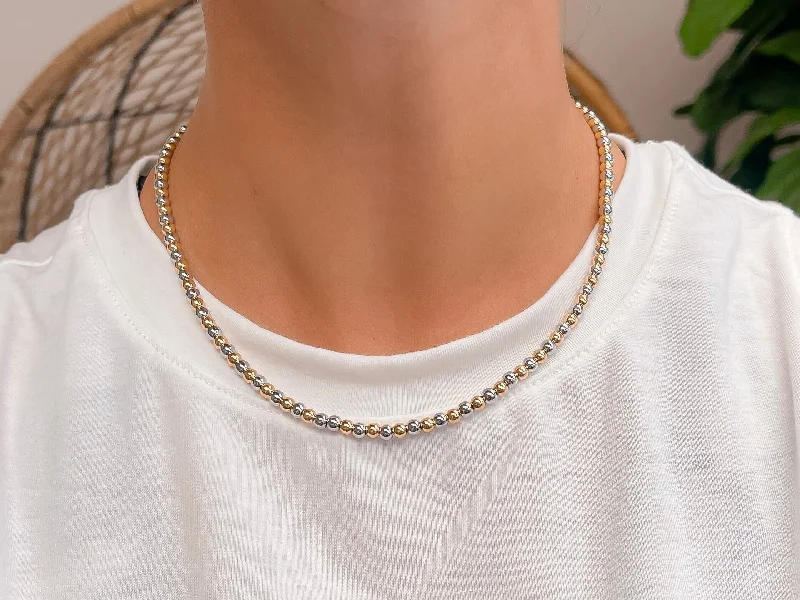 Jewelry Sale Bonanza – Grab Your Sparkle Now Gold Dipped Two Tone Chain Necklace