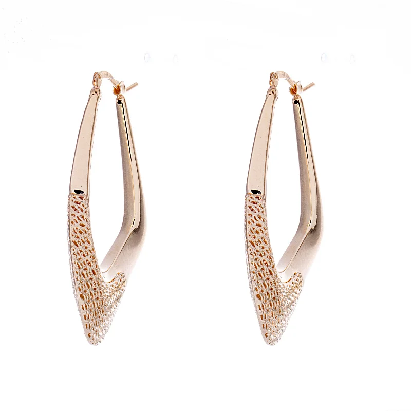 Trendy Minimalist Jewelry For Everyday Wear Gold Earrings