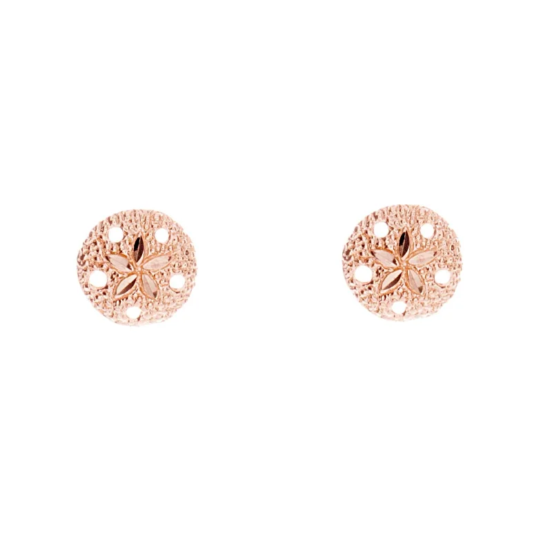 Clearance Sale On High-End Jewelry Collections Gold Sand Dolar Studs