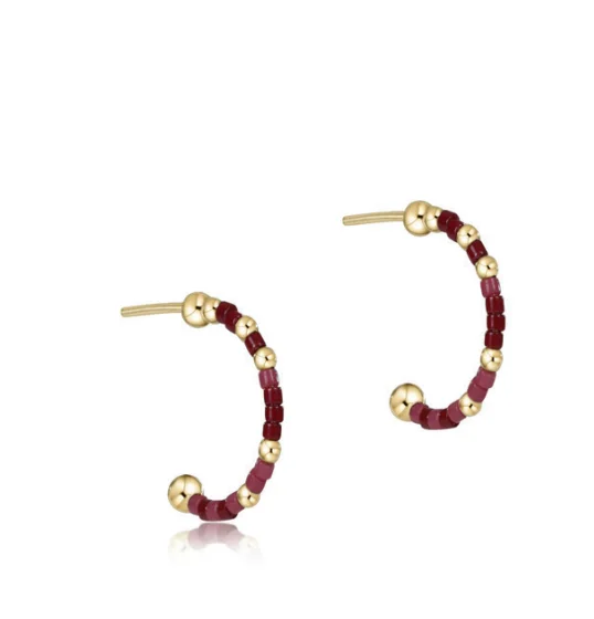 Personalized Jewelry Sale – Unique Pieces At Great Prices hope unwritten 1" post hoop - berry berry fun by enewton