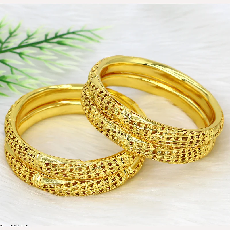 Mahavir Dye Gold Plating Bangles Set