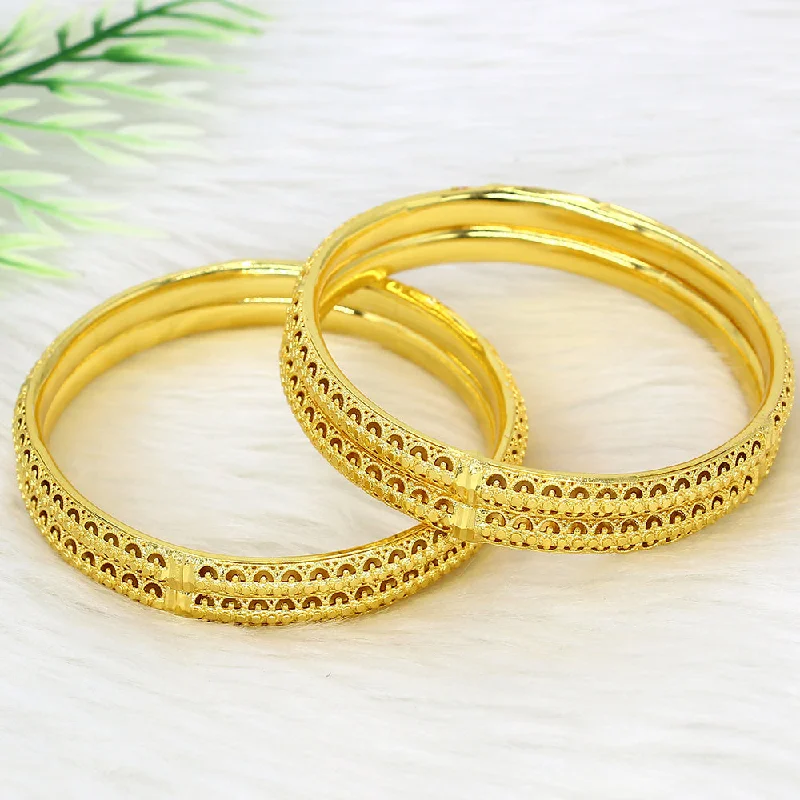 Mahavir Dye Gold Plating Bangles Set