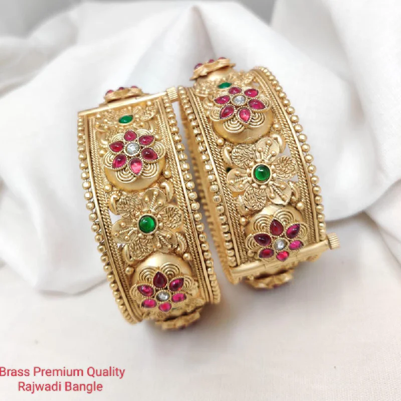 Shop Stylish Jewelry Now And Save Big Manisha Jewellery Gold Plated Brass Openable Bangles Set Shop Stylish Jewelry Now And Save Big Manisha Jewellery Gold Plated Brass Openable Bangles Set