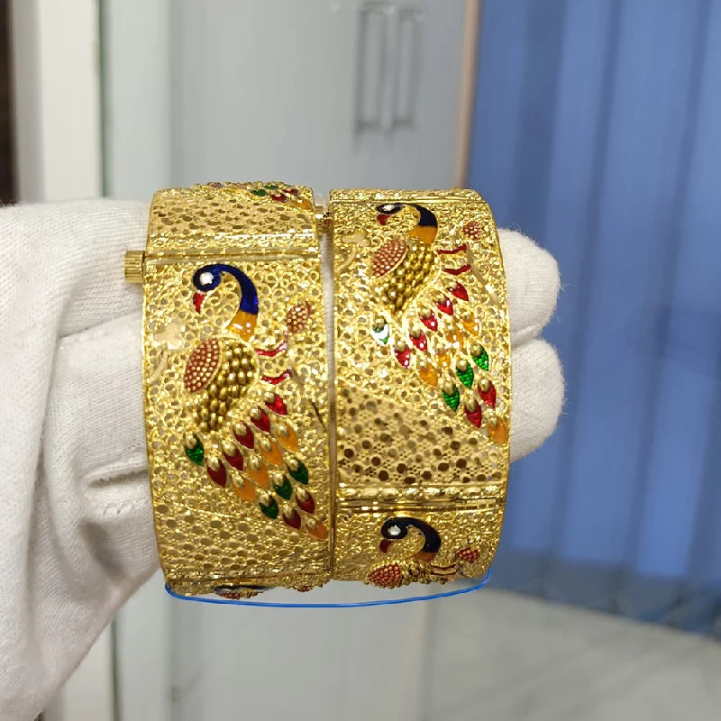 Trending Jewelry Styles Now At Limited-Time Discounts Pari Art Jewellery Forming Gold Openable Bangles Set Trending Jewelry Styles Now At Limited-Time Discounts Pari Art Jewellery Forming Gold Openable Bangles Set