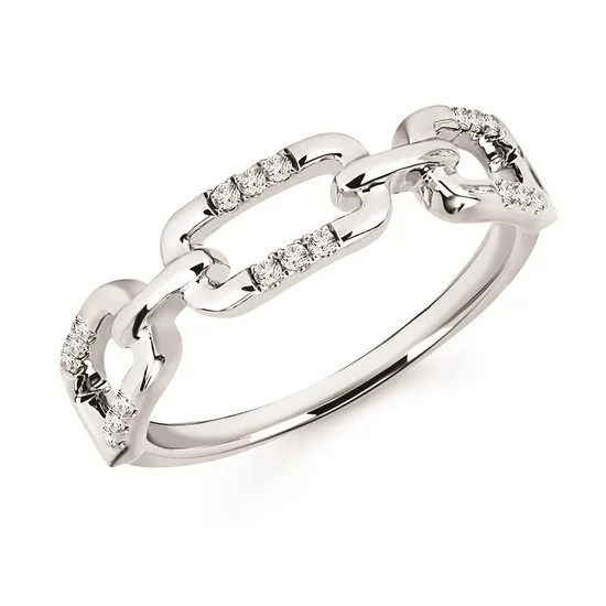 Grab Exquisite Jewelry At The Lowest Prices White Gold Diamond Fashion Ring