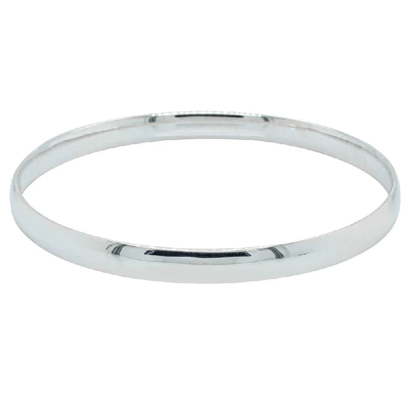 Sterling Silver 5.3mm Bangle