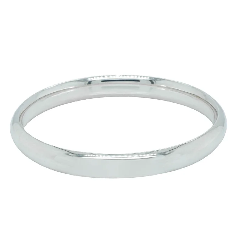 Sterling Silver 8mm Heavy Bangle